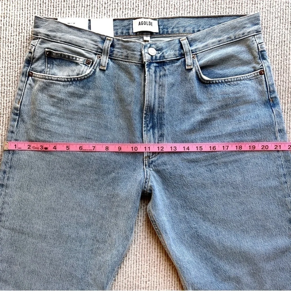 NWT Agolde Mia Mid Rise Straight jeans size 31 Revolve